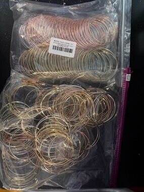 Mixed Metal bracelet Set - Gold, Rose Gold, and Silver
